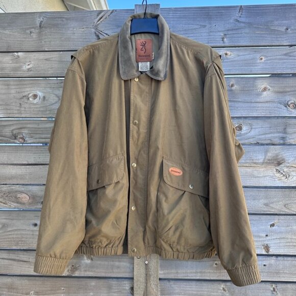 Browning Other - Vintage Browning Hunting Outdoor Canvas Lined Jacket - XL
